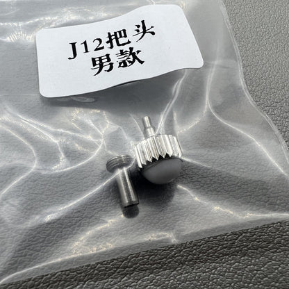 2 Sets Ersatzteile Weiße Keramikkrone 6.5MM Für J12 Herrenarmbanduhr