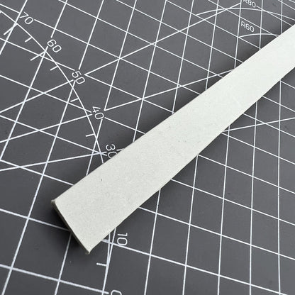 Swiss Horotec MSA26.420 white leather buff stick for watch strap care and maintenance