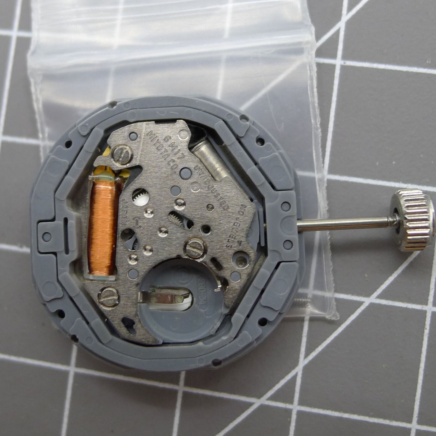 Japan Made Miyota 6M17 Quartz Movement 3 Hands Movement