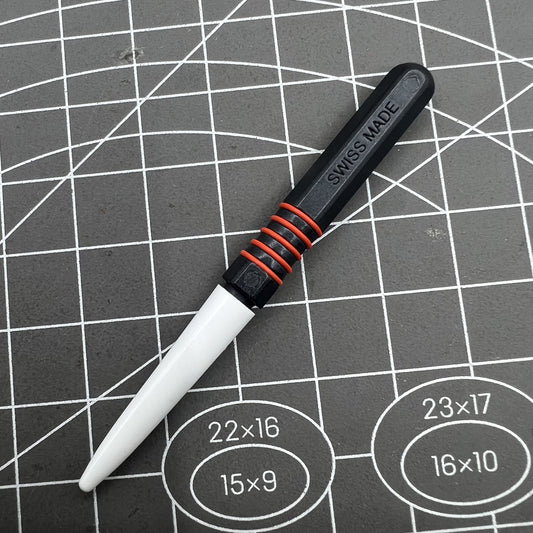 Ergonomischer Präzisionsapplikator Bergeon 7013-R Roter Metall Dip Ölspender Swiss