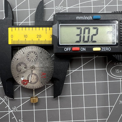Automatisches Chronographenwerk ETA 7753 Konfiguration Kleine Sekunde @6 