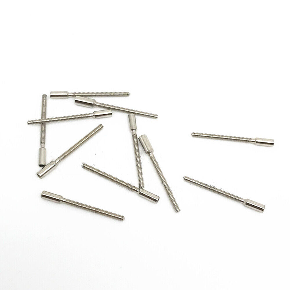 Lot de 100 rallonges de tiges de remontoir de montre pour tiges de montre de 0,7/0,9 mm