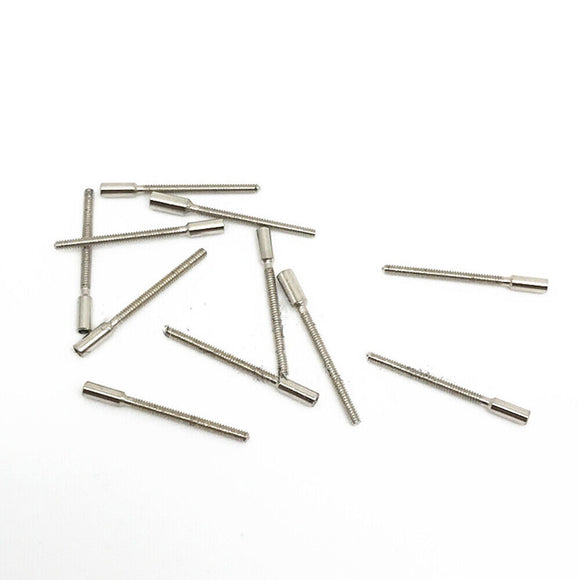 100PCS Watch Winding Stems Extension Watch Stems for 0.7/0.9mm Watch Stem