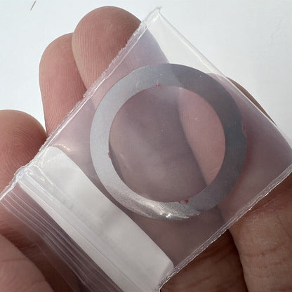 Red background white font date wheel by Miyota for NH35 NH36 watch movement replacement.