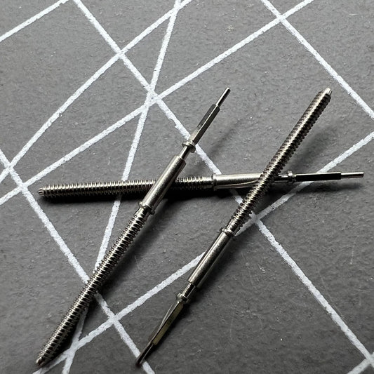 Watch stems compatible with Ronda 6003B 6003D 6004D 6004B 6203B-4H movements, precision fit.