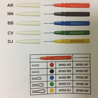 Watch Repair Tool Individual Bergeon 30102 Watch Dip Oilers Multicolor