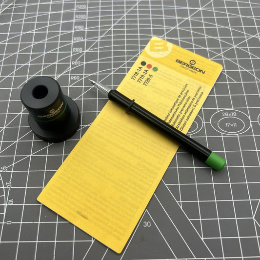 Swiss Bergeon 7720-5 No. 5 Automatic Watch and Clock Oiler tool for precise watch maintenance.