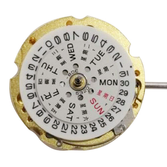 Miyota / Citizen 6T51 Golden Plated Japan Automatic Mechanical Movement