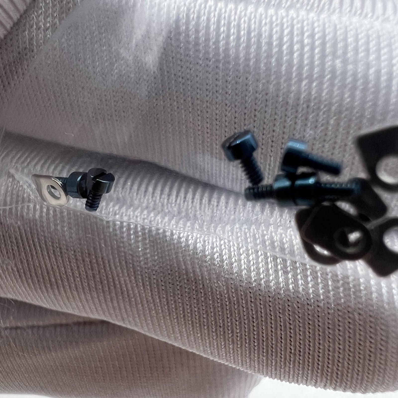 Watch part casing clamp with screws for Seagull ST3600 and ETA6497 movement repair and assembly.