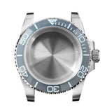40MM Sapphire Glass Watch Case 316L Stainless Steel Watch Case for NH35 NH36