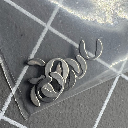 Date disk wheel insert for ETA2836 and ETA2834 watch movements, compatible generic replacement.