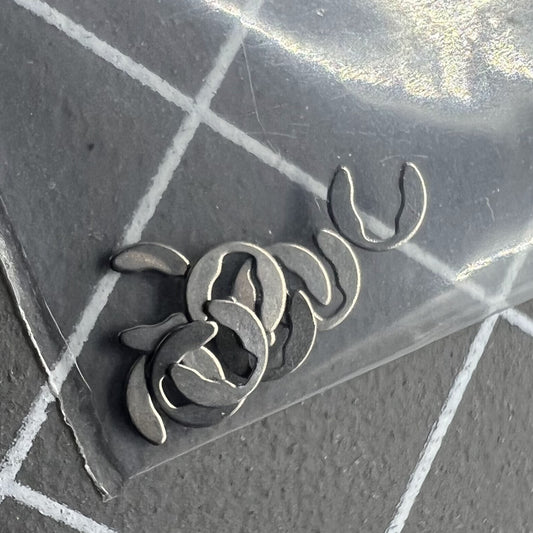 Date disk wheel insert for ETA2836 and ETA2834 watch movements, compatible generic replacement.