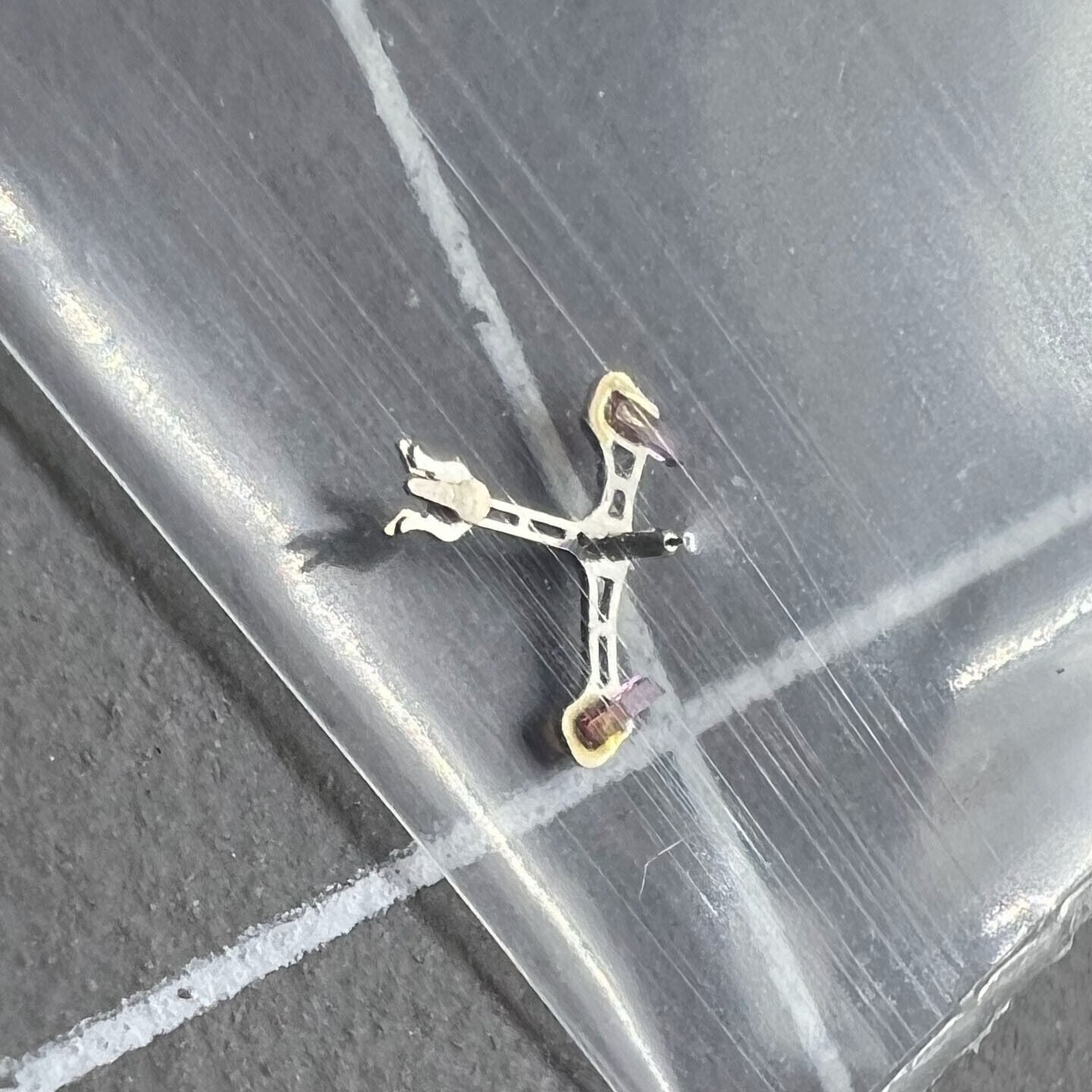 Pallet fork and escape wheel set for NH35 NH36 watch movement by Generic, precision timing components.