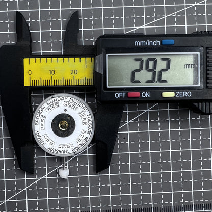 Mouvement automatique Seagull 2834-2, jour et date, remplace le mouvement ETA2834-2