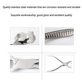Eyeglasses Frame Adjusting Frame Pliers Nylon Flat Jaw Nylon End Repair Tool