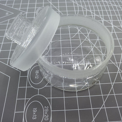 60x30 Benzine Oil Cup Staubfrei für Glaszylinder Petrischale Waschen 