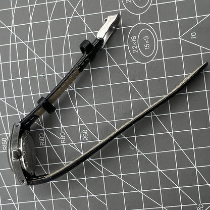 27mm Tianjin Seagull ladies watch with manual movement and gold nail hour markers, elegant design.