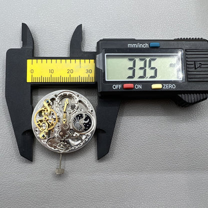 Hangzhou Mechanisches Automatikwerk mit Hohl Doppelfeder Aufzug