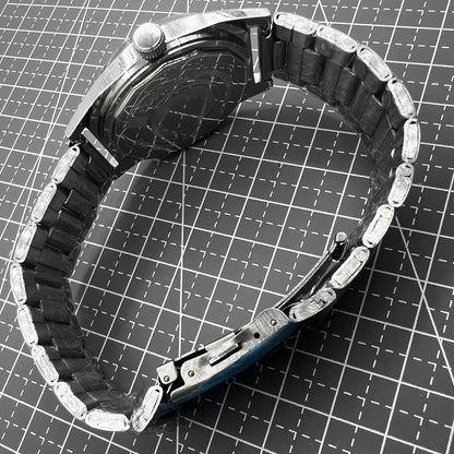 Shanghai 38mm manual mechanical watch with white dial, three hands, and stainless steel case by Shanghai brand.