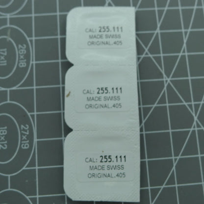 1. Generic watch winding stem compatible with ETA 255.112 and 255.441 movements for precise time adjustment.  