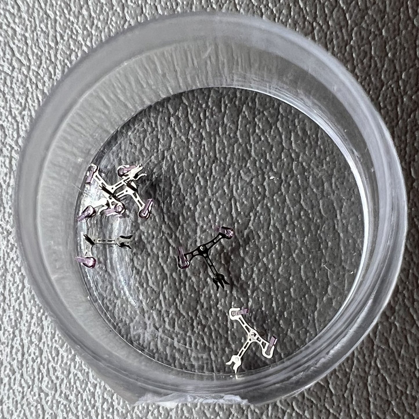 5 Stück Gabeln für Paletten passend für NH35 NH36 Uhrwerk