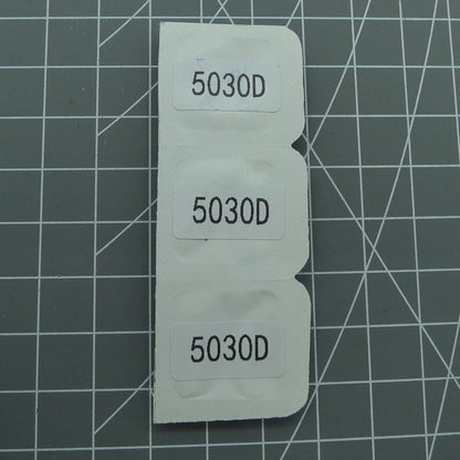 1. Set of 3 watch winding stems compatible with Ronda 5030D and 5040D movements for precise time adjustments.  