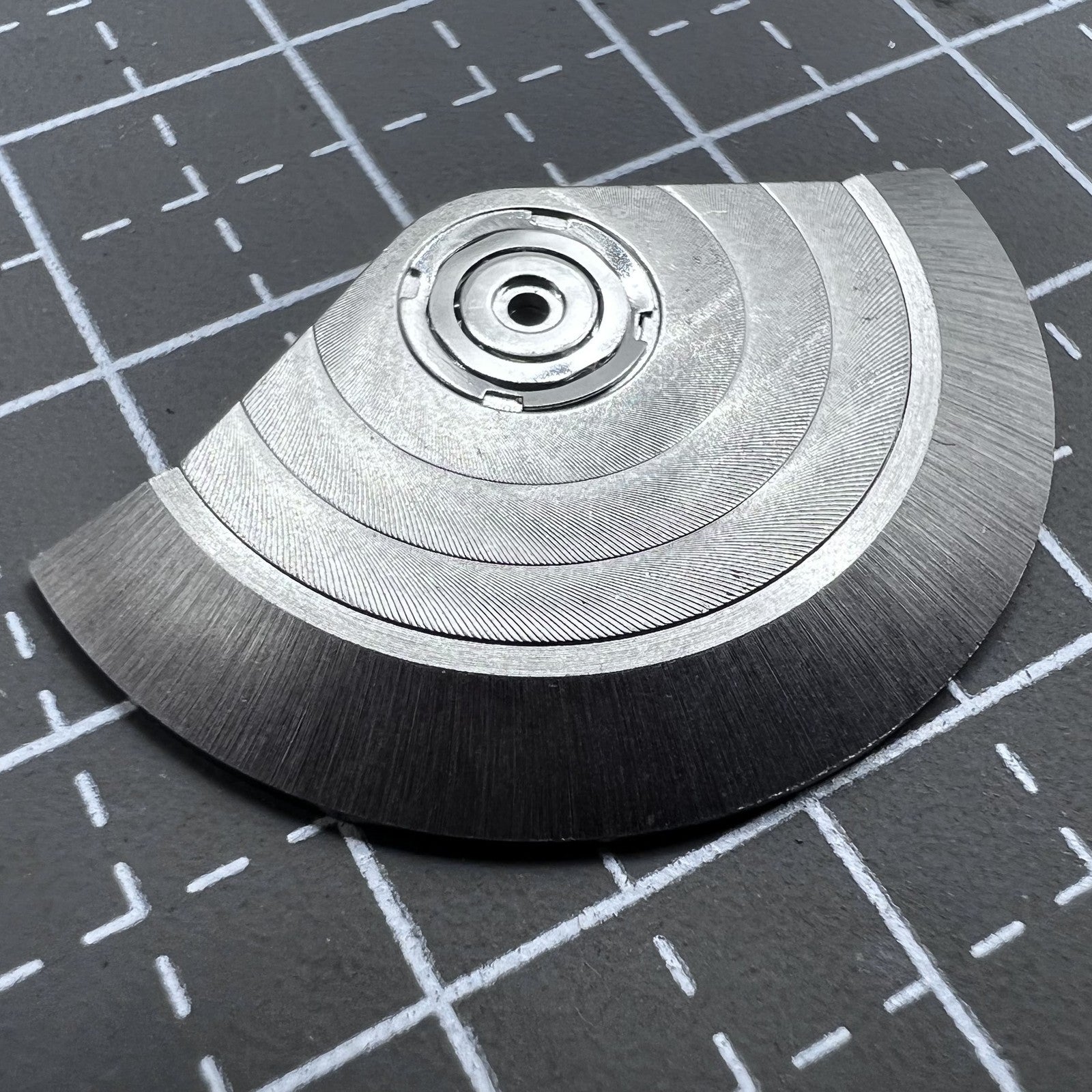Silver oscillating rotor with bearing for Asian Movement 50 51 watch accessories