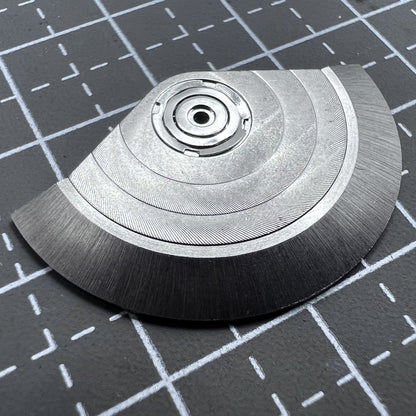 Silver oscillating rotor with bearing for Asian Movement 50 51 watch accessories