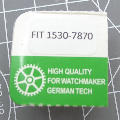 Winding pinion for 1530 1570 watch movement, ensuring smooth timekeeping and precise fit.