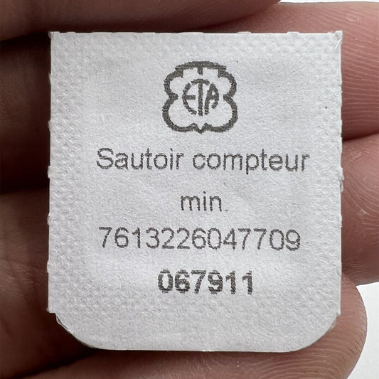 Minute counter jumper replacement for ETA 7750 chronograph, precision watch part by Ref.8270.