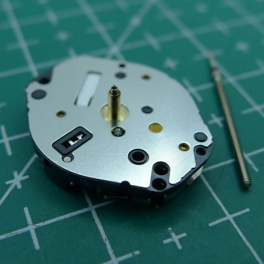 Hattori TMI Y121 quartz movement for watch repairs and replacements, durable precision mechanism