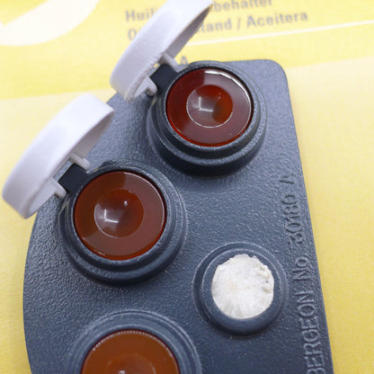 Bergeon 30180-A Swiss Made die-cast watch oil dip oiler stand for precise lubrication of watch parts.