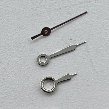 Silbernes Uhrzeiger-Set für Miyota 2035 Uhrwerk, Länge 7 mm/6 mm/5 mm, Nr. 1229