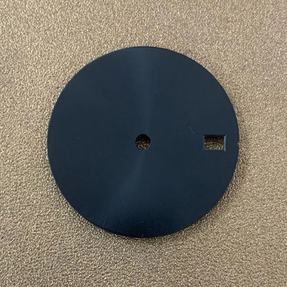 28.5mm radiation line watch dial for NH35/NH36 with sleek design, compatible with 4R35, 4R36, 6R, 7S26 models.