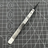 Stainless Steel Tweezers Carbon Fiber Head Tweezers Watch Repair Tool