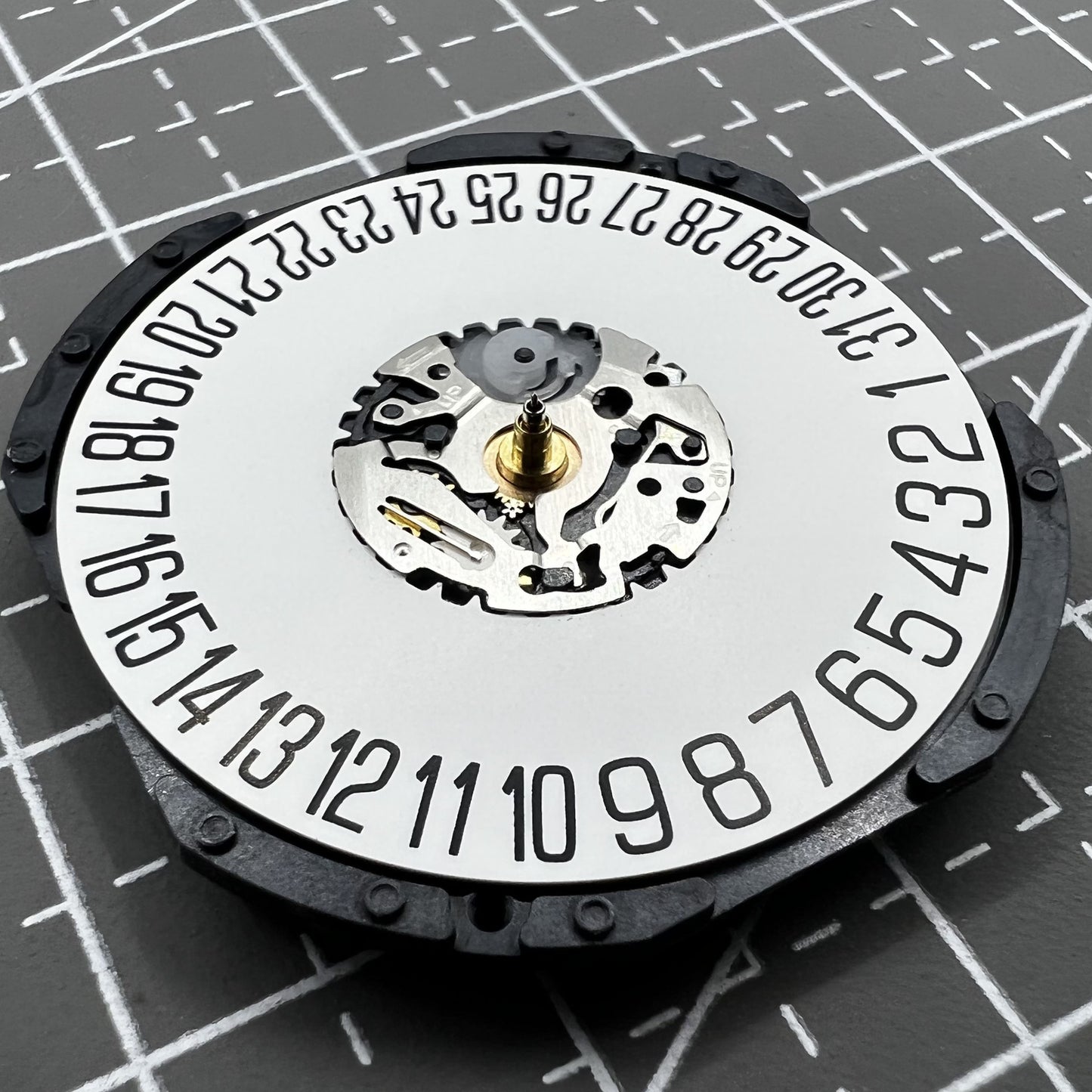 2 Stück Hattori Epson TMI VX62 VX62E Quarz Uhrwerk mit Krone