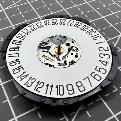 2 Stück Hattori Epson TMI VX62 VX62E Quarz Uhrwerk mit Krone