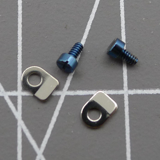 Seagull casing clamp and screws for securing ST3600 ETA6497 watch movement parts.