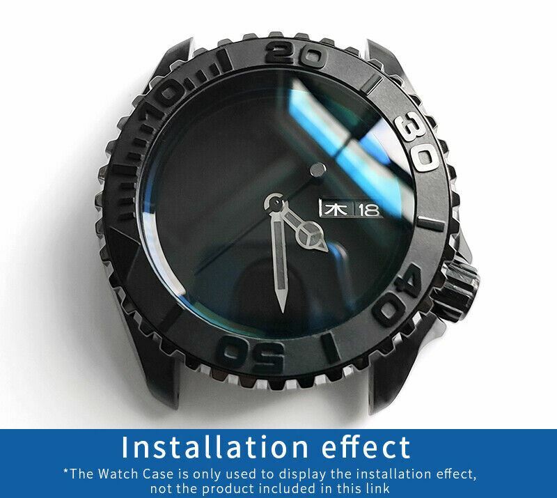 Green luminous second hand for SKX007 watch, compatible with 7S36, 4R36, NH36 movements, ideal for replacement.