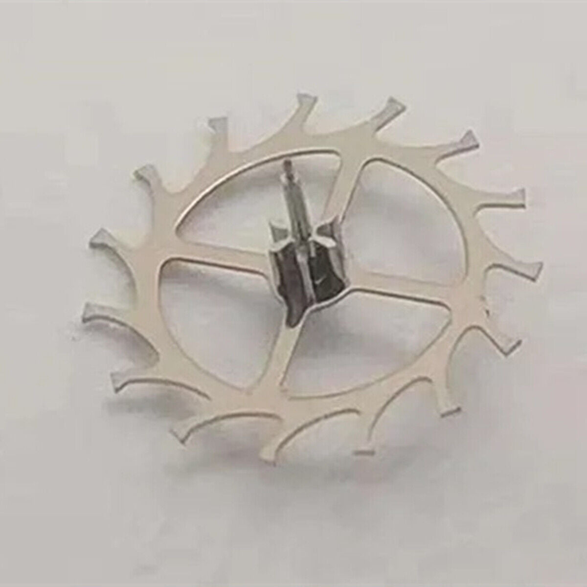Watch escape wheel for 55841/55840 movement replacement, precision part for watch repairs.
