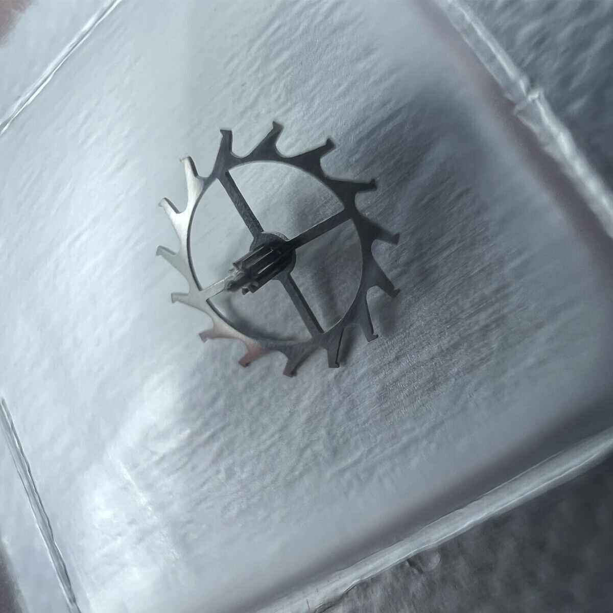 Escape wheel watch part compatible with ST3601 and ST3600 movements, enhancing precision.