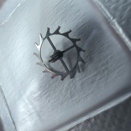 Escape wheel watch part compatible with ST3601 and ST3600 movements, enhancing precision.