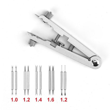 Spring Bar Bracelet Pliers remover tool BG 6825 for watch strap adjustments by BG brand.