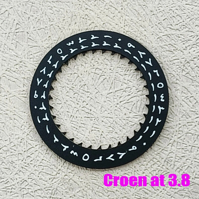 Arabic date disk wheel for Japan NH35 mechanical watch movement, durable precision accessory