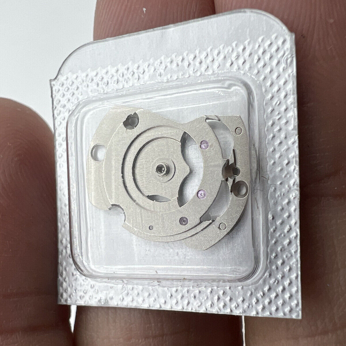 Silver automatic wheel bridge splint by Generic Fit for Movement SW200, durable watch accessory part.