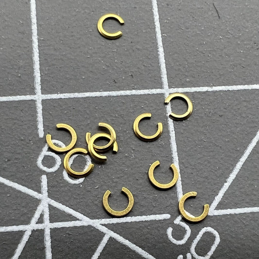 50-piece Miyota 8200 weekly dial jumper spare parts for precise watch accessory repairs