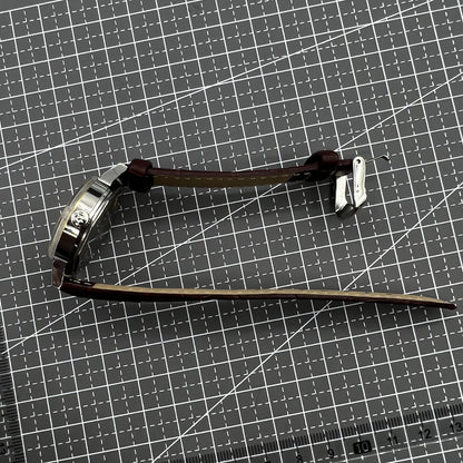 33mm Shanghai manual mechanical watch with single calendar, 17 jewels, shock-resistant design for everyday wear.