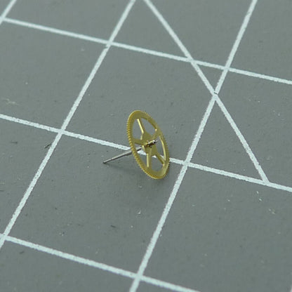 Roue des secondes dorée 4,5H générique pour mouvement Miyota 82S5 82S7, 3 pièces