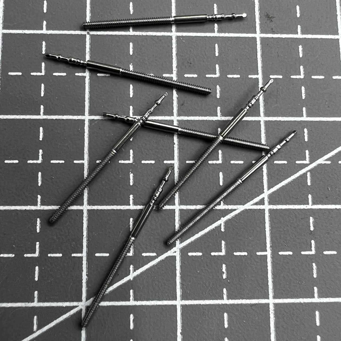 5 Stück Uhrenaufzugsstifte für GM00 GM10 Uhrwerk in 10er Pack