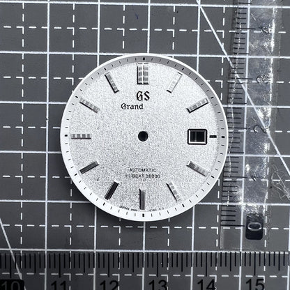 Modified Silver Datejust Watch Dial 33mm Without Lume for Movement NH35 NH36